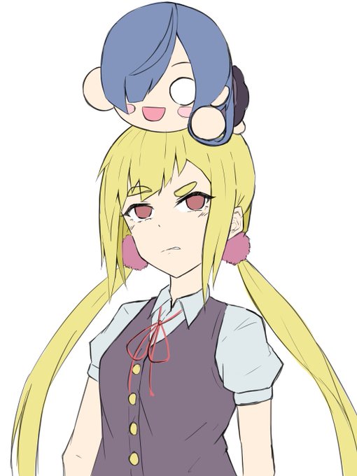 たいらちゃん人形と一二三ゆり
#ハチナイ 