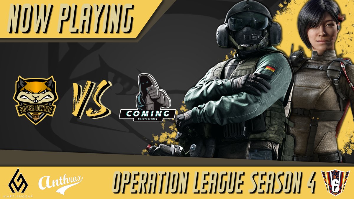 NoUseTalking's tweet photo. Save the jokes for Twitch chat 😏😏

Because we play Team COMING 🇮🇩 for our last match of the Operation League group stage at 6:30 PM SGT 🐿️

I wanna see the chat spam at:
🔴 https://t.co/Nlte96mkPQ

#werulethisgame #HUSH #RainbowSixSiege https://t.co/z4lI3tjHmM