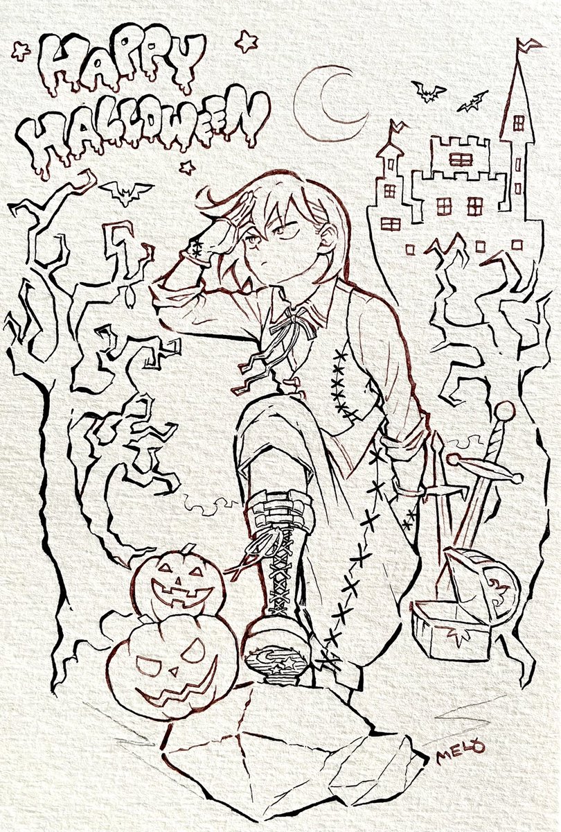 差分です🎃
アイビスで色塗ったものと、
ペン入れ状態と🖋
下書き状態です✏️
コピックとデジタル、色の塗り方が違うだけで、雰囲気変わるから絵って面白いと思います😁
色鉛筆やクレヨン、厚塗りで塗ってもすんごい変わるだろうし、線をつけペンじゃなくてペンで描いても変わるんだろうなぁ😊✨
