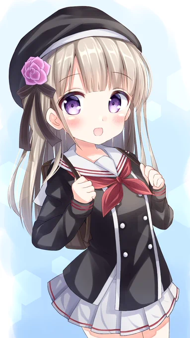 お題箱より小川琥珀ちゃん描きました!*ˊᵕˋ)੭#初恋れ〜るとりっぷ #れるとり 
