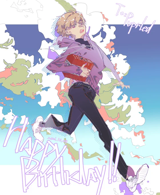 #purpledfanart #purpledeighteen! 