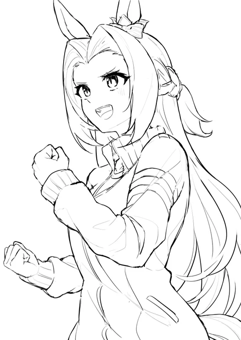カワカミプリンセス
#ウマ娘 