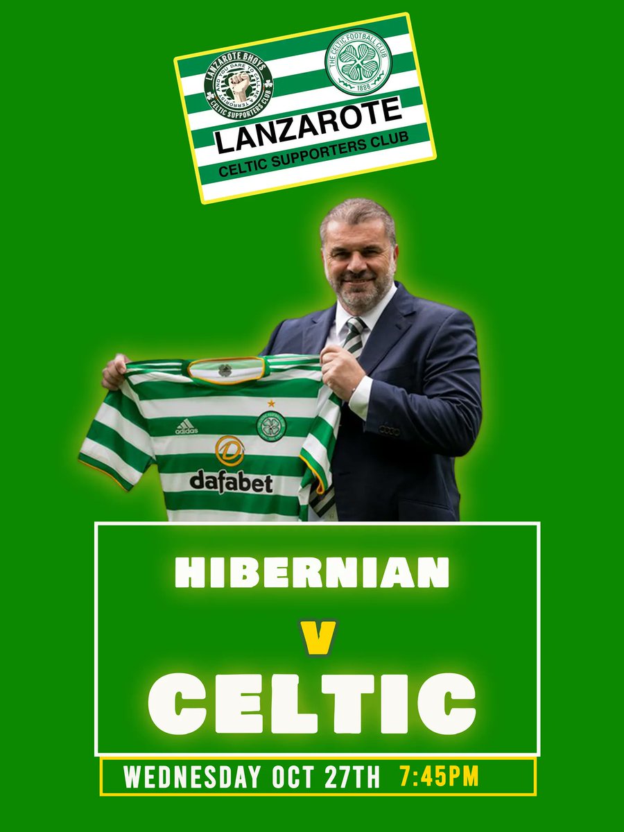 LanzaroteCSC's tweet photo. Watch the game with us at @auldtriangle67 ☘💚 https://t.co/w2cvhyOvvf