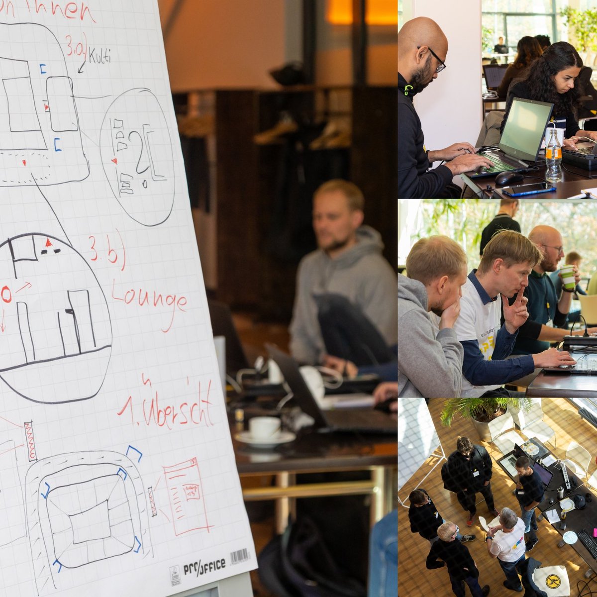 Eine intensive Zeit des Austauschs, des Diskutierens und des Codings beim #opendatacamp im <a href="/RHStadion/">Rudolf-Harbig-Stadion</a> geht langsam zu Ende. #sgd1953