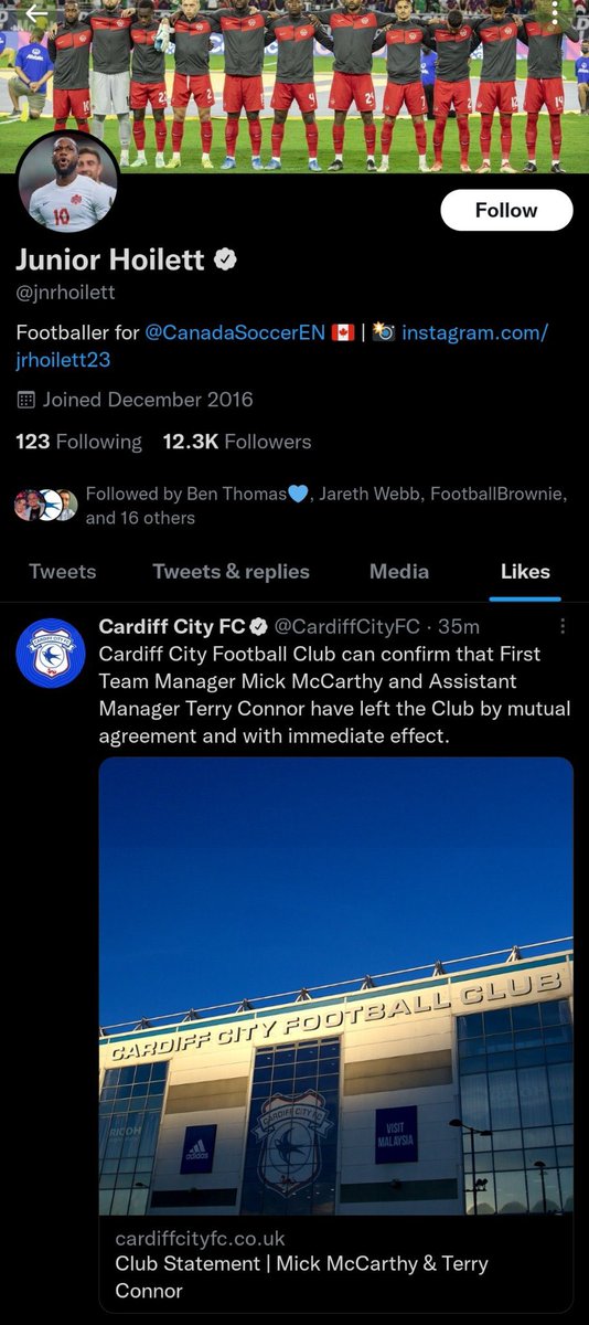 Out of Context Cardiff City tweet media