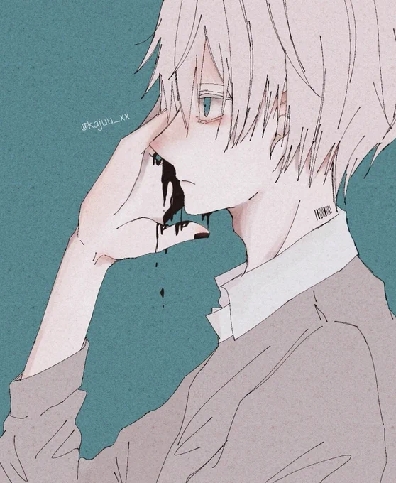 侵食
#イラスト 