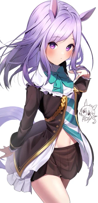 照れてるマックイーンが一番かわいいの絵
#ウマ娘 