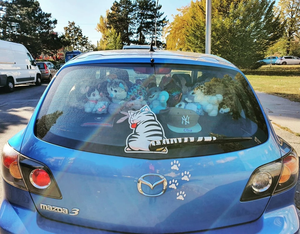 Woran man Autofahrer erkennt, die noch nie eine #Vollbremsung machen mussten (und wohl im Notfall auch keine machen würden). 🤪🤣🤣🤣 #1000stofftiere instagr.am/p/CVaBdesgBbR/