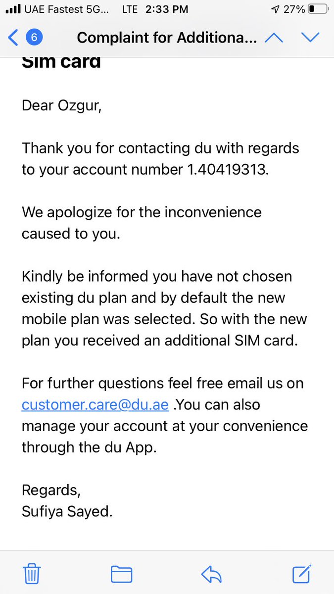 Dogan7O's tweet photo. @duCares You continue to provide me the same answer which i had been given already. As i explained many times before there was no option to select the current plan online hence, i had selected a lower plan by considering that the current one is not existing hence this is the new one. https://t.co/n0EvoMhuhi