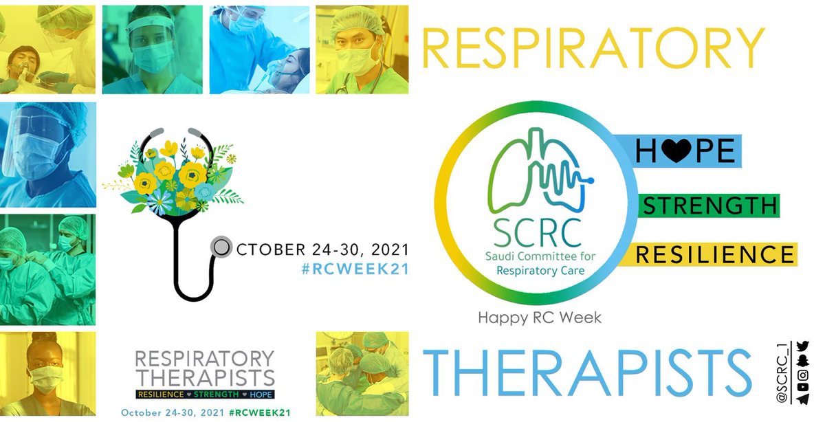 Admawi_b's tweet photo. Happy Respiratory care week 🤍🎖heroes of COVID-19 #SCRC #RCWEEK21 https://t.co/OC7OqbiJdL