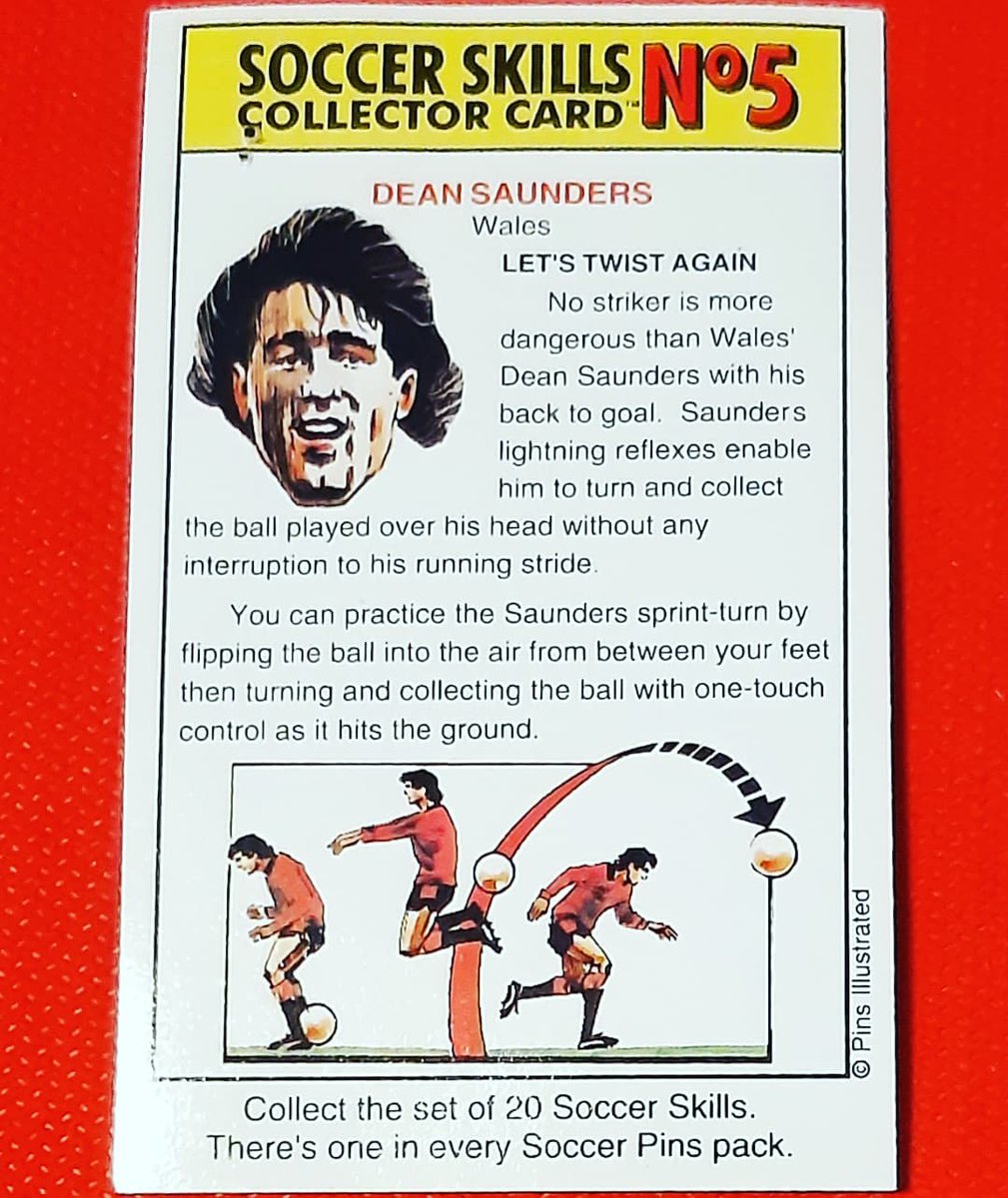 oldwelshpins's tweet photo. Old school Superstar Soccer Pins, #deansaunders is no. 2 of 3 Welsh players made, along with original profile cards.
.
.
.
.
.
#superstarsoccerpins
#theredwall #ywalgoch #walesaway #togetherstronger #footballpin #pinbadge #bathodyn #oldwelshpin https://t.co/ALZHC5LBqN