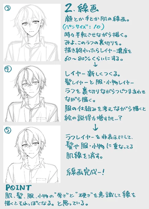 【 イラストメイキング 】
以前から知りたいと言っていただけていた、普段使っているペンや塗り方をまとめ•解説してみました🙋‍♂️
リプ欄にタイムラプスもあります。
1/3 
