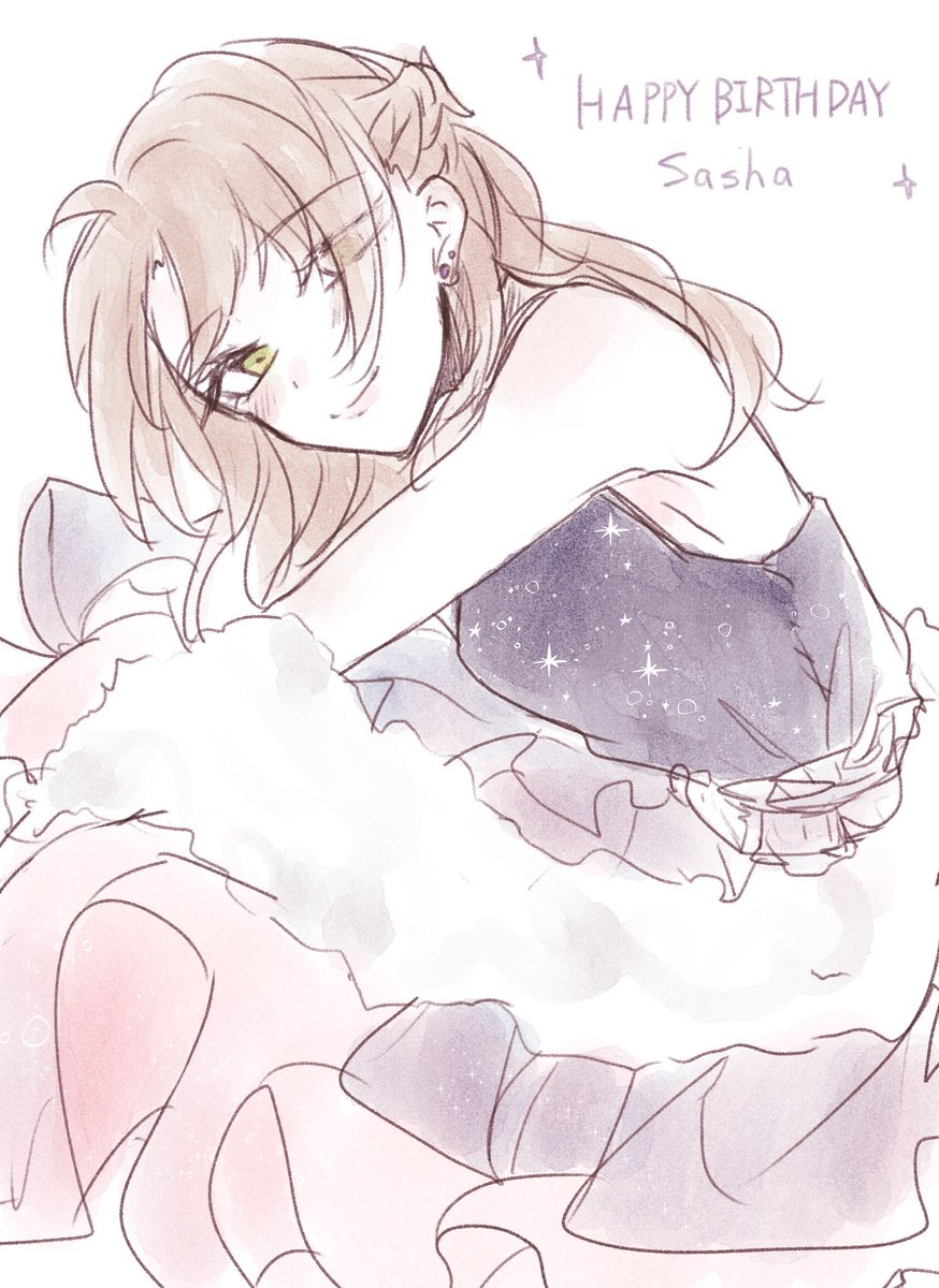 「これもまた描き直したいんだけど、今年の3月に描いたうちの子...の衣装デザインし」|てんたしのイラスト