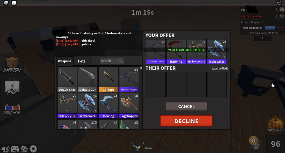 savxvy's tweet photo. @zackytopog IS A SCAMMER, i confidently offered to go first because i saw a lot of trusted accounts follow them, their roblox is “zacyMRA”. I am left awe on how convincing these big accounts are and how easy it is for them to scam :( , i lost 2x ss, 1x cs &amp; corrupt https://t.co/Fg2oIOXevC