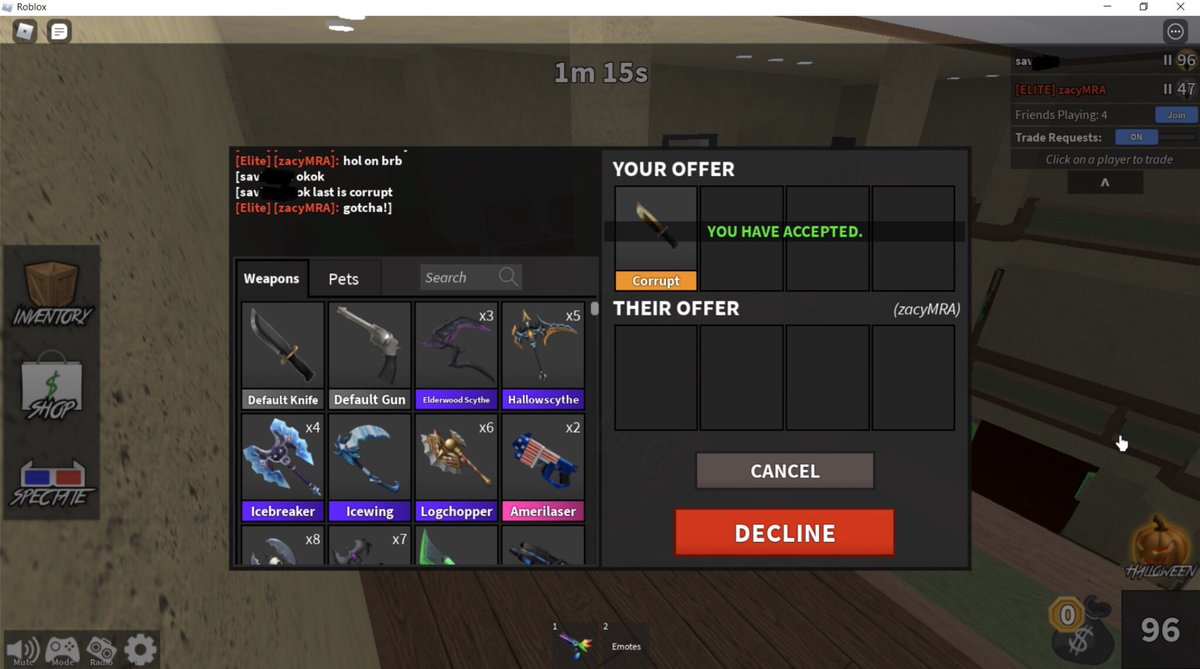 savxvy's tweet photo. @zackytopog IS A SCAMMER, i confidently offered to go first because i saw a lot of trusted accounts follow them, their roblox is “zacyMRA”. I am left awe on how convincing these big accounts are and how easy it is for them to scam :( , i lost 2x ss, 1x cs &amp; corrupt https://t.co/Fg2oIOXevC