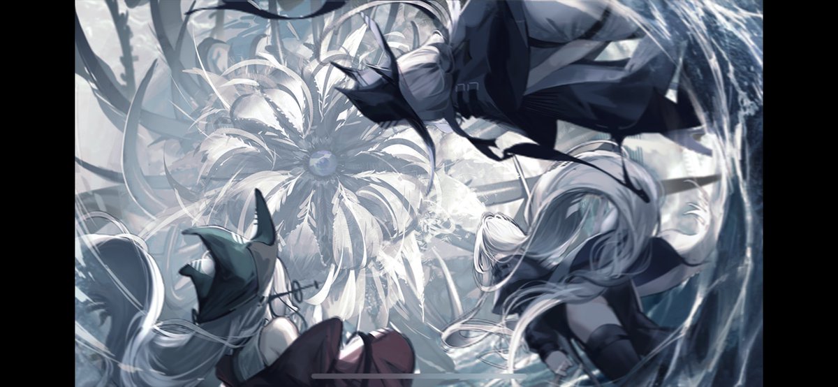 今回のアークナイツのイベント、一枚絵が全部カッコ良すぎる!!!
素晴らしい…。特に4枚目が素晴らしすぎる…

#アークナイツ 