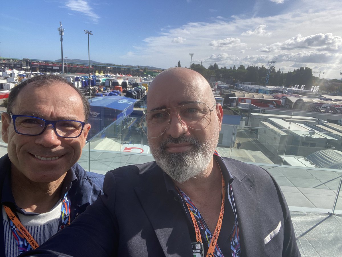 Al <a href="/circuitomisano/">Misano World Circuit</a> con il grande <a href="/davidecassani/">Davide Cassani</a> #dueruote