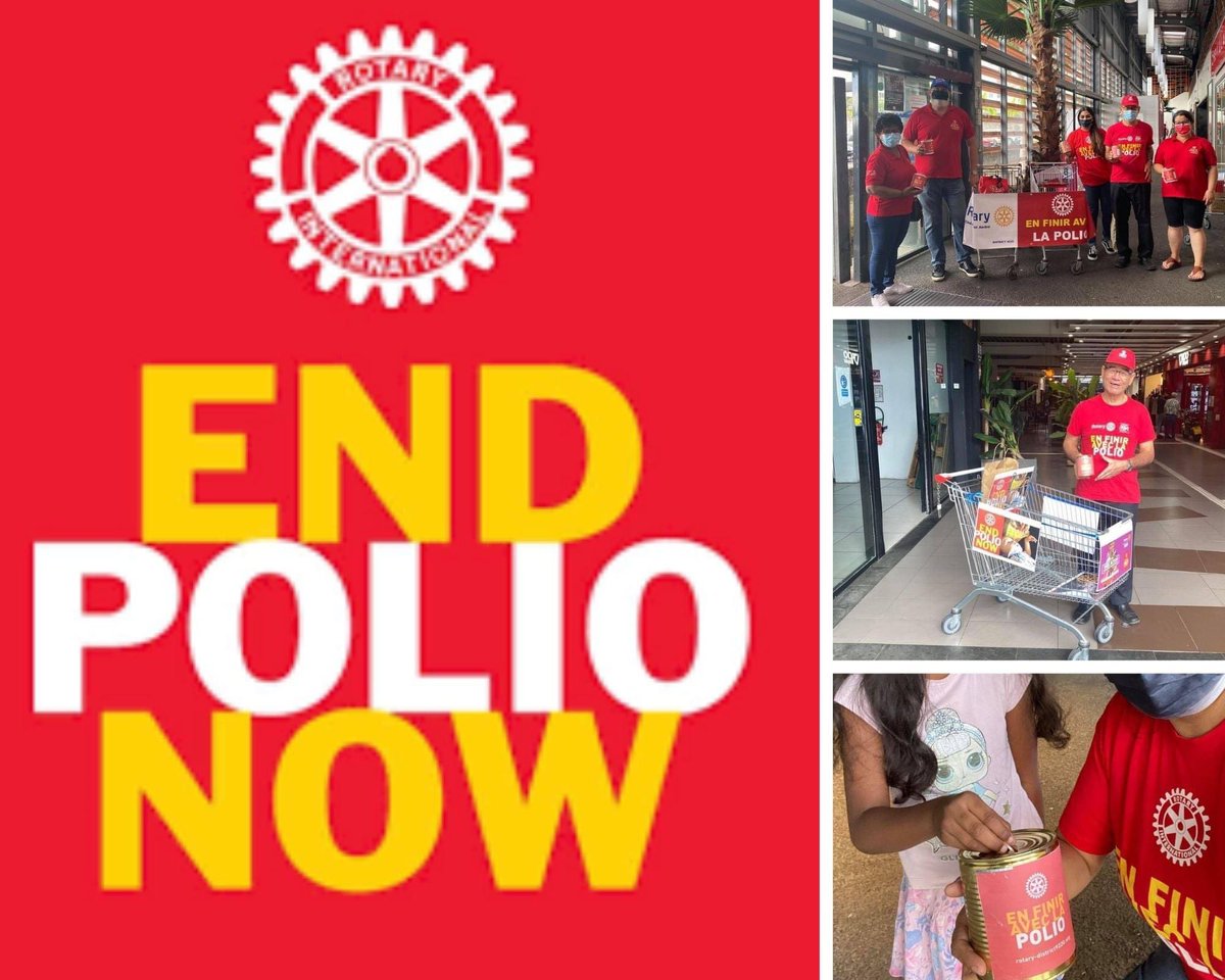 RotaryAlizes's tweet image. Mobilisation pour la Journée mondiale de la polio
 #worldpolioday #enpolionow #RotaryServeToChangeLives #myendpolio #endpolio #rotaryalizes #district9220 #reunionisland #iledelareunion
