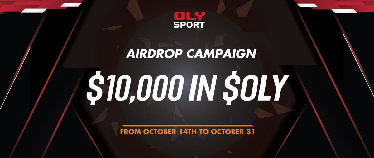 🚀 Airdrop: Oly Sport
💰 Value: $ 3 (50 $OLY) 
👥 Referral: $ 10 (167 $OLY) 
📼 Audit: Solidproof
📘 IDO: BSCSTATION
📅 End Date: 31 October 2021

Talk with the Telegram Bot
t.me/OlySportAirdro…

#Crypto #cryptocurrency #Airdrop #AirdropCrypto #CryptocurrencyAirdrop