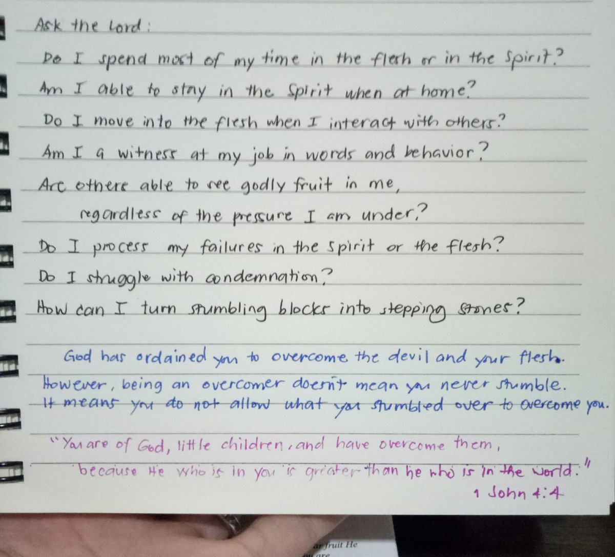 discipleJanice's tweet photo. I don't know who this for, but those were some of the things I would ask God and ponder on as I started walking in the Spirit 📖 

#KnowYourDestiny https://t.co/19Y0FeZ0vz