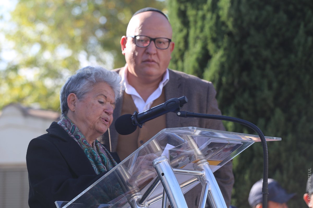 GaetanKhelifa's tweet photo. Ce matin, aux côtés de @JosephaCOLIN, j’ai assisté pour la première fois, à la cérémonie commémorative en mémoire aux 30 enfants juifs Marseillais déportés à #Auschwitz. 
#DevoirDeMemoire #NePasOublier https://t.co/YLf1y4CfwA