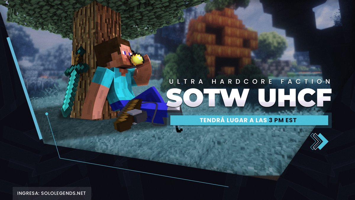 SoloLegendsNET's tweet photo. Cada vez más cerca de nuestra actualización. Aún así tienes un compromiso el día de hoy con UHCF.

🧟‍♂️2 Miembros - 1 Alianza
😱Rewards Top Kills &amp; Mined Ores
⚔️FTOP #1 $50 USD GifCard

Like y RT para ganar un:
👻1x Rank Blessed
👻1x Rank Ángel

IP: https://t.co/P1o2BY5HTd https://t.co/pcFoea4jEG