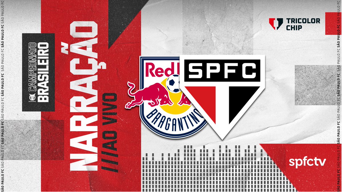 🎧 Tem São Paulo em campo neste domingo e você pode torcer pelo Tricolor com a narração da #SPFCtv, de são-paulino para são-paulino!

🎙 A partir das 17h45: youtube.com/spfctv

#VamosSãoPaulo 🇾🇪