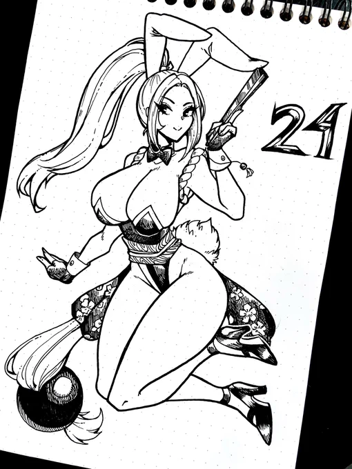 Buntober Day 24 
"Mai Shiranui" 