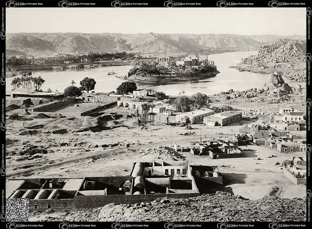 OldAswanPics's tweet photo. صورة نادرة لمعبد فيلة والشلال سنة 1895، ويظهر فيها خط السكة الحديد 

#Old_Aswan_Pics https://t.co/dAX3Ju1gN3 https://t.co/XhUc9ZO3UY