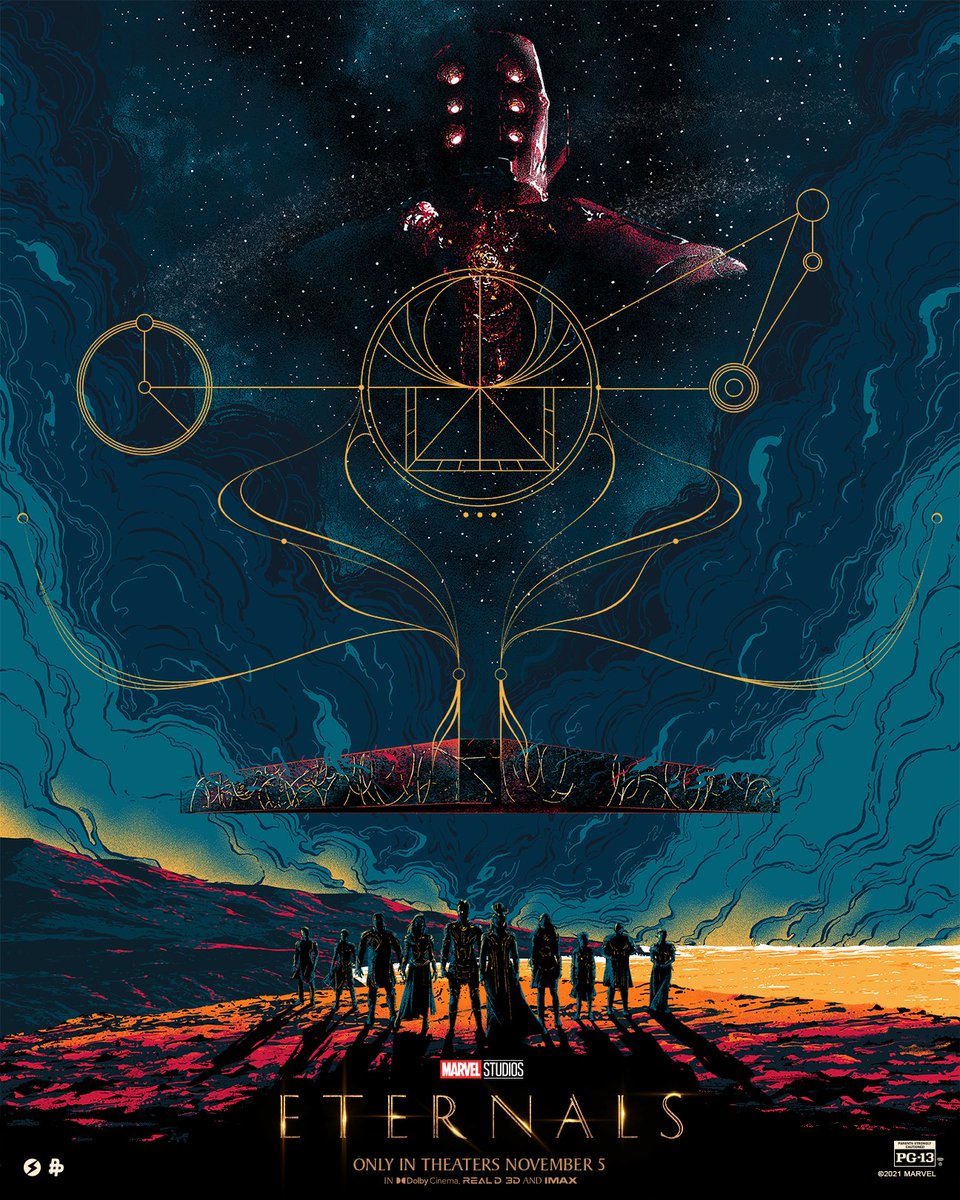 OsEternos's tweet photo. A hora está quase chegando. Confira o primeiro de uma série de obras de arte inspiradas em #Eternals da Marvel Studios. Assista o filme apenas nos cinemas em 4 de novembro. https://t.co/5Hgp9kBWso