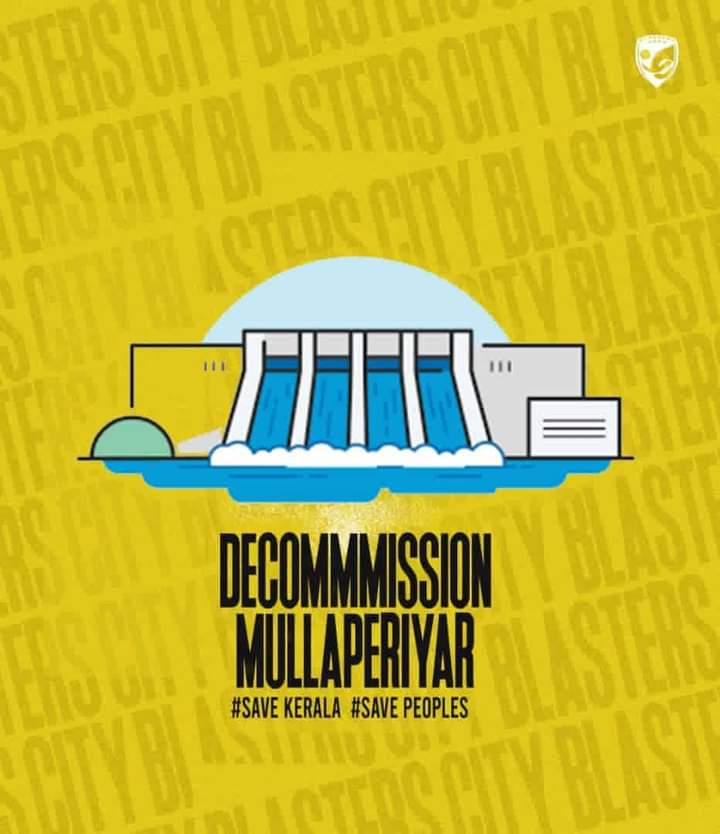 Vishnu_T13's tweet photo. Mullaperiyar Dam is a ticking time bomb. If it explodes literally it kills morethan 4 million innocent peoples

"Prevention is better than cure"
#decomissionmullaperiyardam 
#savekerala https://t.co/ffKTiFRIU6