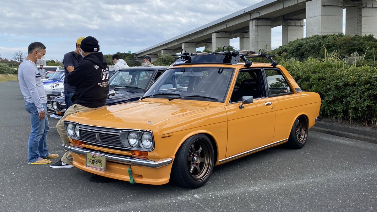 tomo510sss's tweet photo. このレジェンド的な510をまた舐めるように拝見できたのは感慨深い、、
#alljapandatsun510meet
#killerbird https://t.co/9vPCsGy4j5
