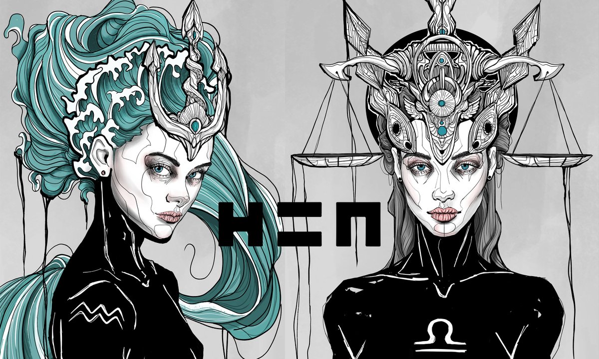 The latest #zodiacsigs "Aquarius and "Libra" only available on <a href="/hicetnunc2000/">h</a>. Only 8 Editions per artwork available♎️♒️
 
"Zodiacsign" Aquarius + Libra
6000 x 4200 px, jpeg
Ed 8/30

⬇️⬇️⬇️
hicetnunc.xyz/objkt/462215 - Aquarius
hicetnunc.xyz/objkt/454882 - Libra

#hicetnunc2000 #NFTs