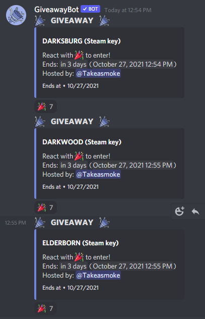 tsgftw's tweet photo. Another 3 games appeared in #giveaways in TSG discord!
Head there to enter! (link in bio) https://t.co/vUh85wLqjA