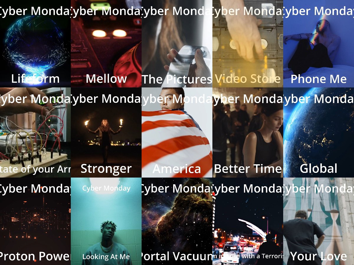 Cyber Monday Music tweet media