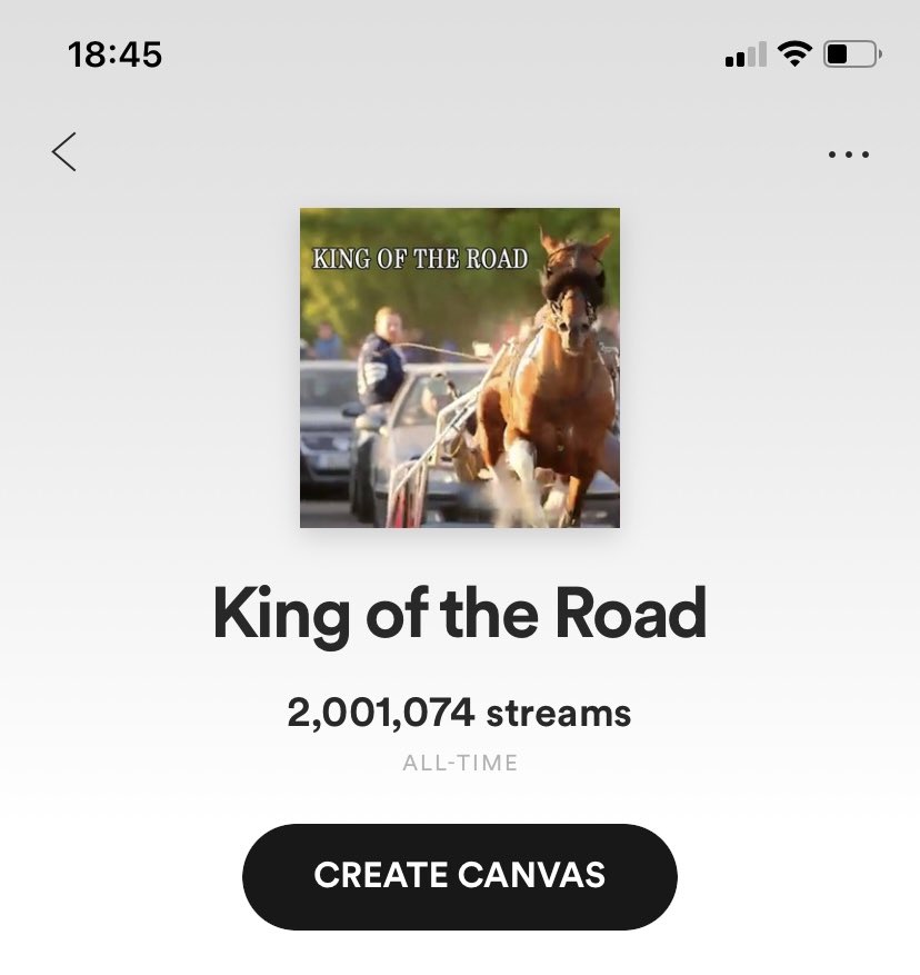 TheRattlingKind's tweet photo. Thanks to everyone around the world for helping us get up to 2 million @Spotify streams!! 🙌🏻 #2millionstreams #kingoftheroad https://t.co/XFoCvWqbpP