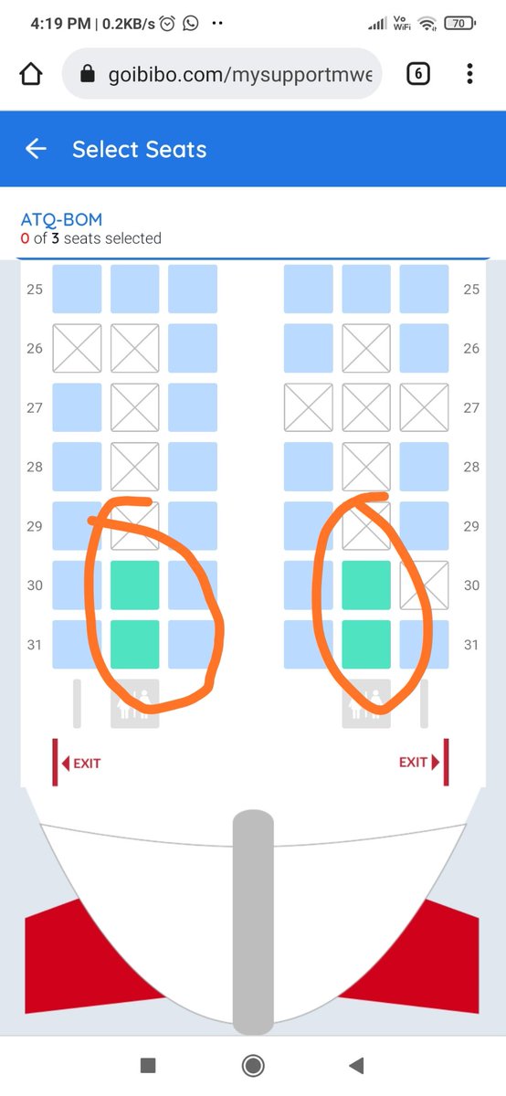 amitkitey's tweet photo. @IndiGo6E @IndiGo6E
For a couple with 6 yrs old daughter. IndiGo (InterGlobe Aviation Ltd) U R expecting my DAUGHTER can't share seat with mother/father. U R forcing people to pay for seats during web checkin.
Thank you @GoFirstairways who give freedom to chose free SEATS. https://t.co/ZnZJwCmjTV