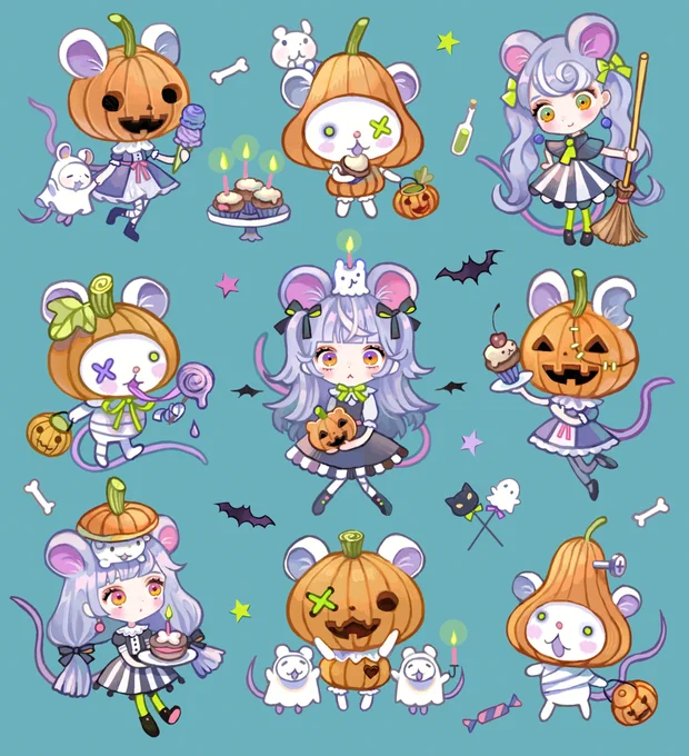 パンプキンねずみ🐁🎃 