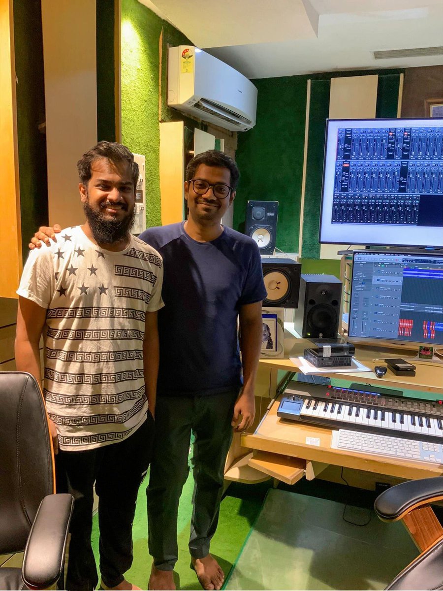 Had a wonderful session with one and only <a href="/RSeanRoldan/">Sean Roldan</a>

..and that marks my entry into #telugumovie industry 

#Tollywood #debut <a href="/telugufilmnagar/">Telugu FilmNagar</a> <a href="/igtelugu/">IndiaGlitz Telugu™</a>