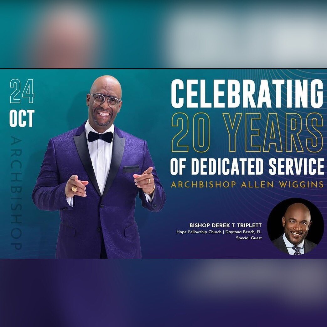 bishopatdw's tweet photo. I’m super excited and grateful for #20years in ministry #pastorsappreciation @derektriplett https://t.co/XnXkiZHpWY