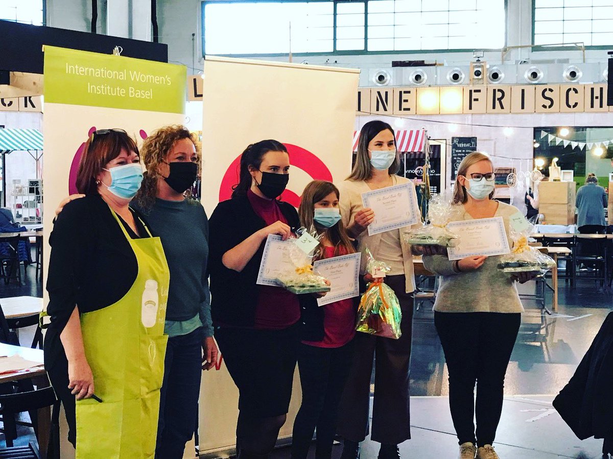 IwiBasel's tweet photo. All our winners! #IWIbasel #BakeOff Autumn 2021. https://t.co/dx1RESANc3