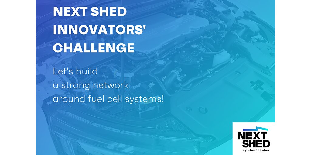 Startup_BW's tweet photo. Für die nächste #NextShed by @eberspaecher Innovator’s Challenge werden innovative #Lösungen und Anwendungen für Brennstoffzellen-Systeme gesucht. #Gründungsteams und #Startups können sich bis zum 07.11. für die #Challenge bewerben:
https://t.co/ltppolIMug https://t.co/hgvShr40ha