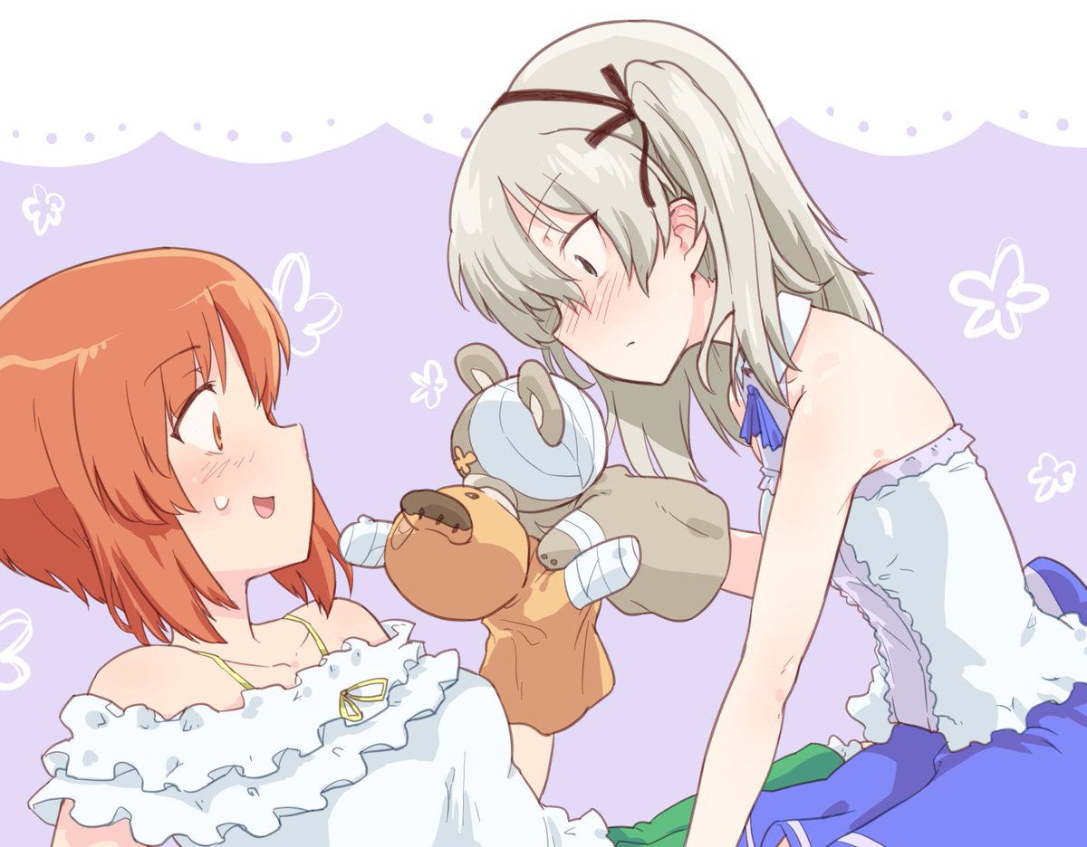 西住みほ ,島田愛里寿 「あ……! 」|monolithのイラスト