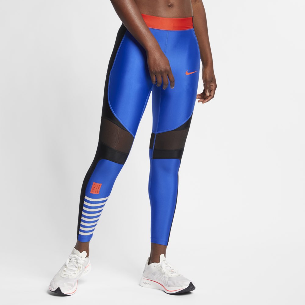 100Ebay's tweet image. £44.99 Nike Women’s Power Speed Run Tokyo 2019 Tights.   Medium    BV1771-010  Colour: Blue, Black, Red sportsclothingyorkshire.com/products/nike-… #nike #nikepower #nikespeed #niketights #running #runtokyo #womenswear #scy