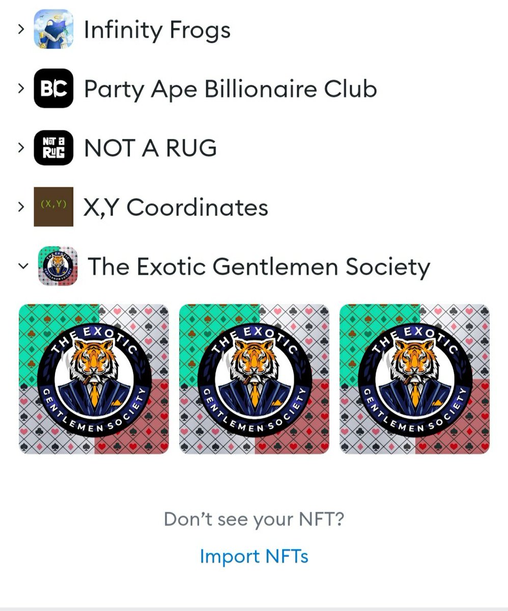 I've been patiently waiting for this day to get here. I certainly did not want to miss this golden opportunity to bag a couple gents. Since there was no insane gas fees, I was fortunate enough to score a 3rd @TEGSNFT to add into my collection. 

Today is a beautiful day! WGMI!🚀