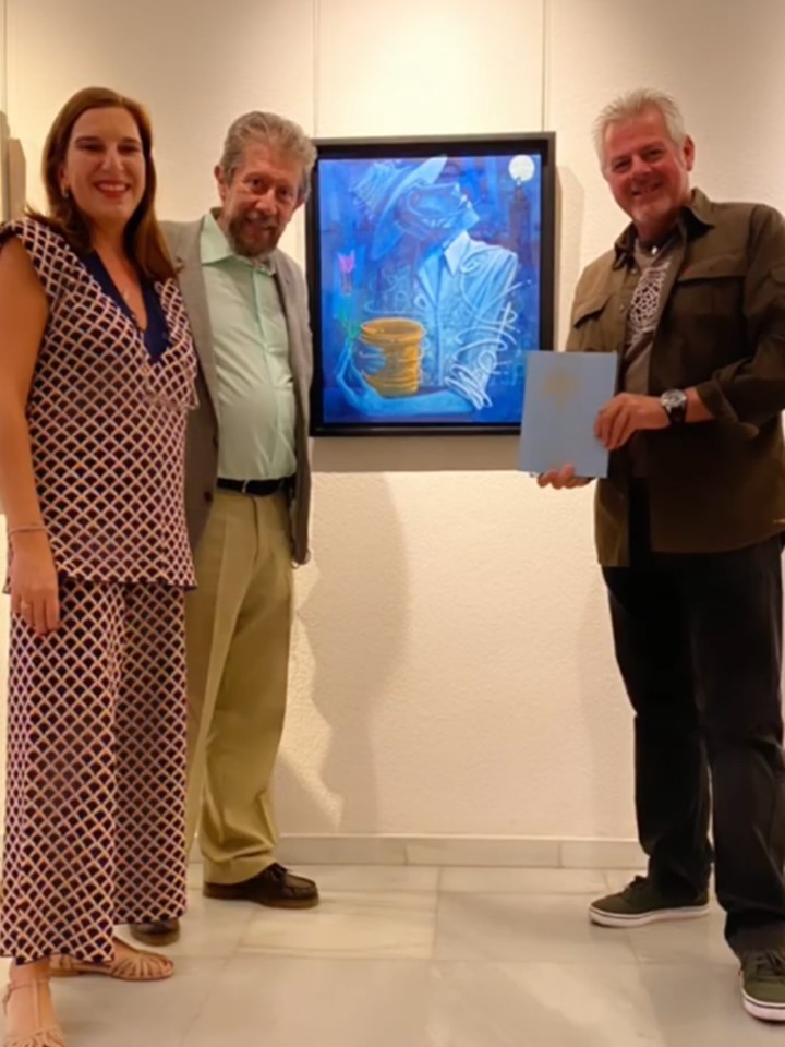 Gran día rodeado de grandes artistas y grandes amigos:  Inauguración de la exposición colectiva 'La razón botánica' en <a href="/galeriabenedito/">Galería Benedito</a>  y puesta de largo de mi libro catálogo.