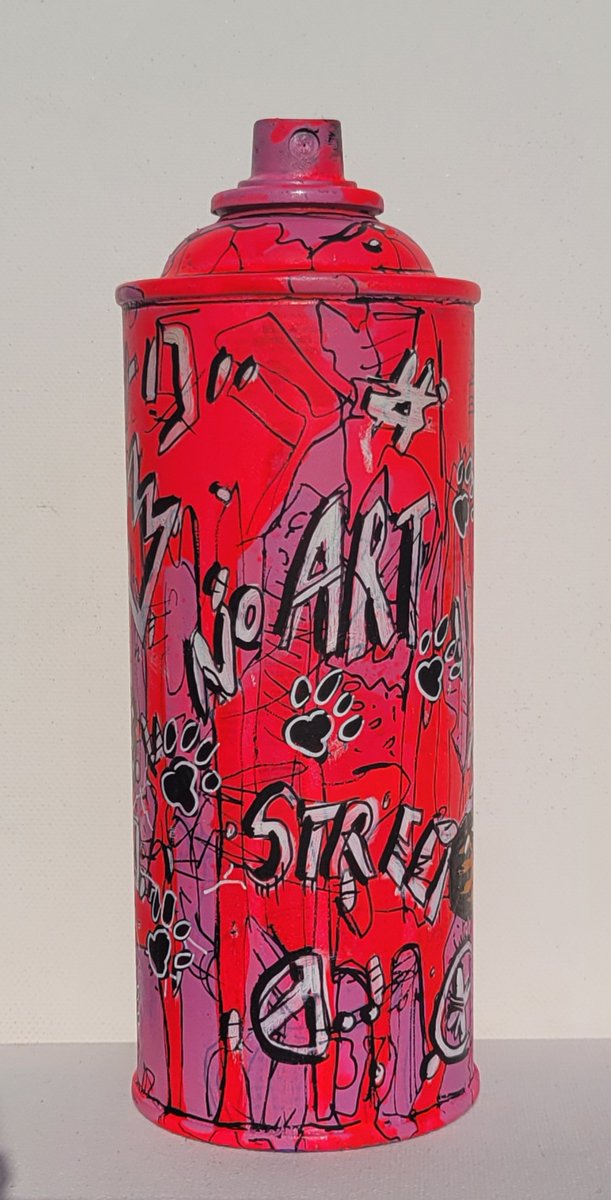 Arthugoep's tweet photo. Arthugoep custom spray can #galfield #Cat #popart  #arthugoep #spraycan #custom #artist #ArtistOnTwitter #artwork #posca #belgianart https://t.co/1XiZjXJ58U