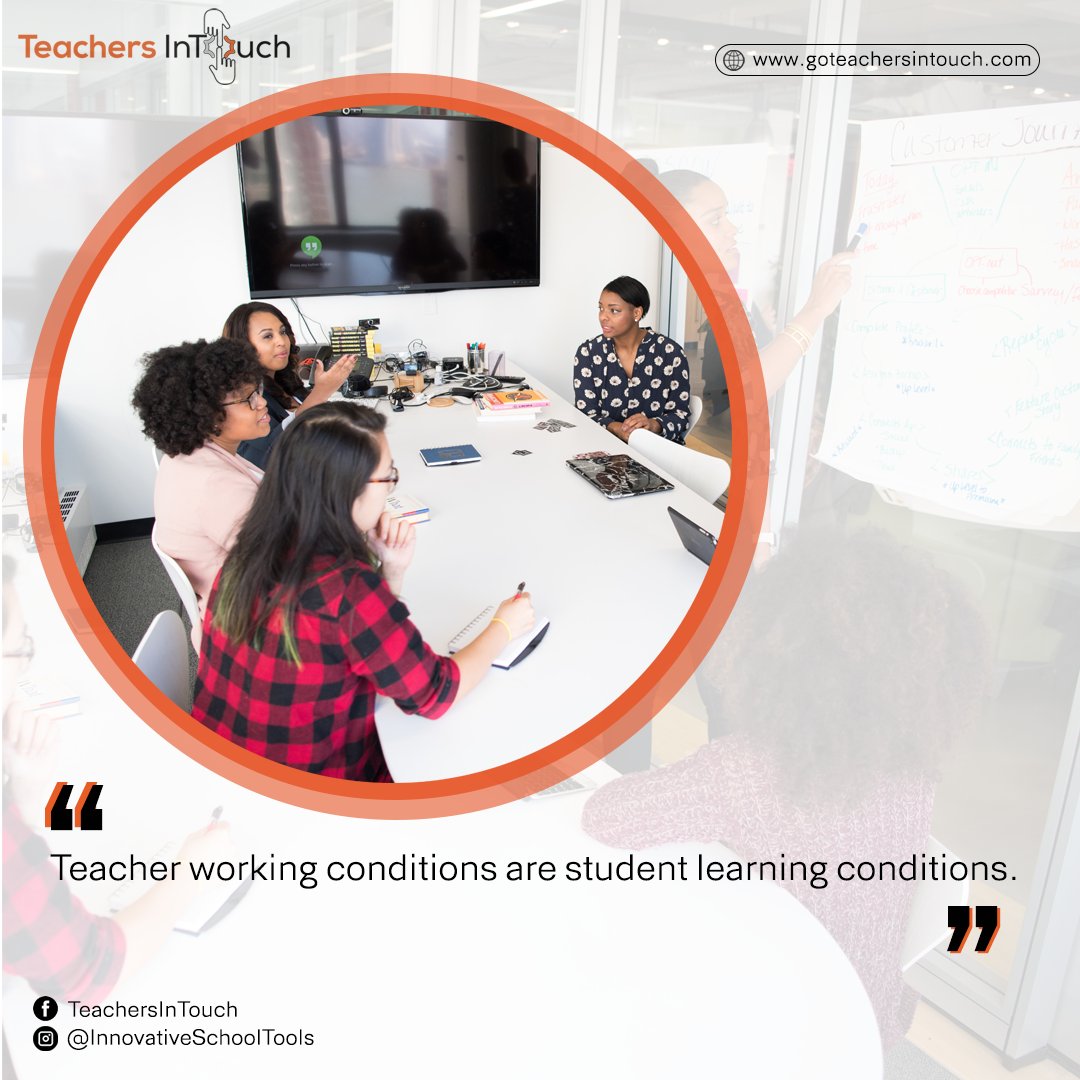 Let's provide better working conditions for educators! ❤️
.
.
.
#educators #schools #Principals #education2021 #PrincipalsInAction #EdChat #Principals #LeadLearner #PrincipalsFollowTeachers #PrincipalsFollowPrincipals #innovativeschooltools #ALLIn4Teachers #SoTeachersCanTeach