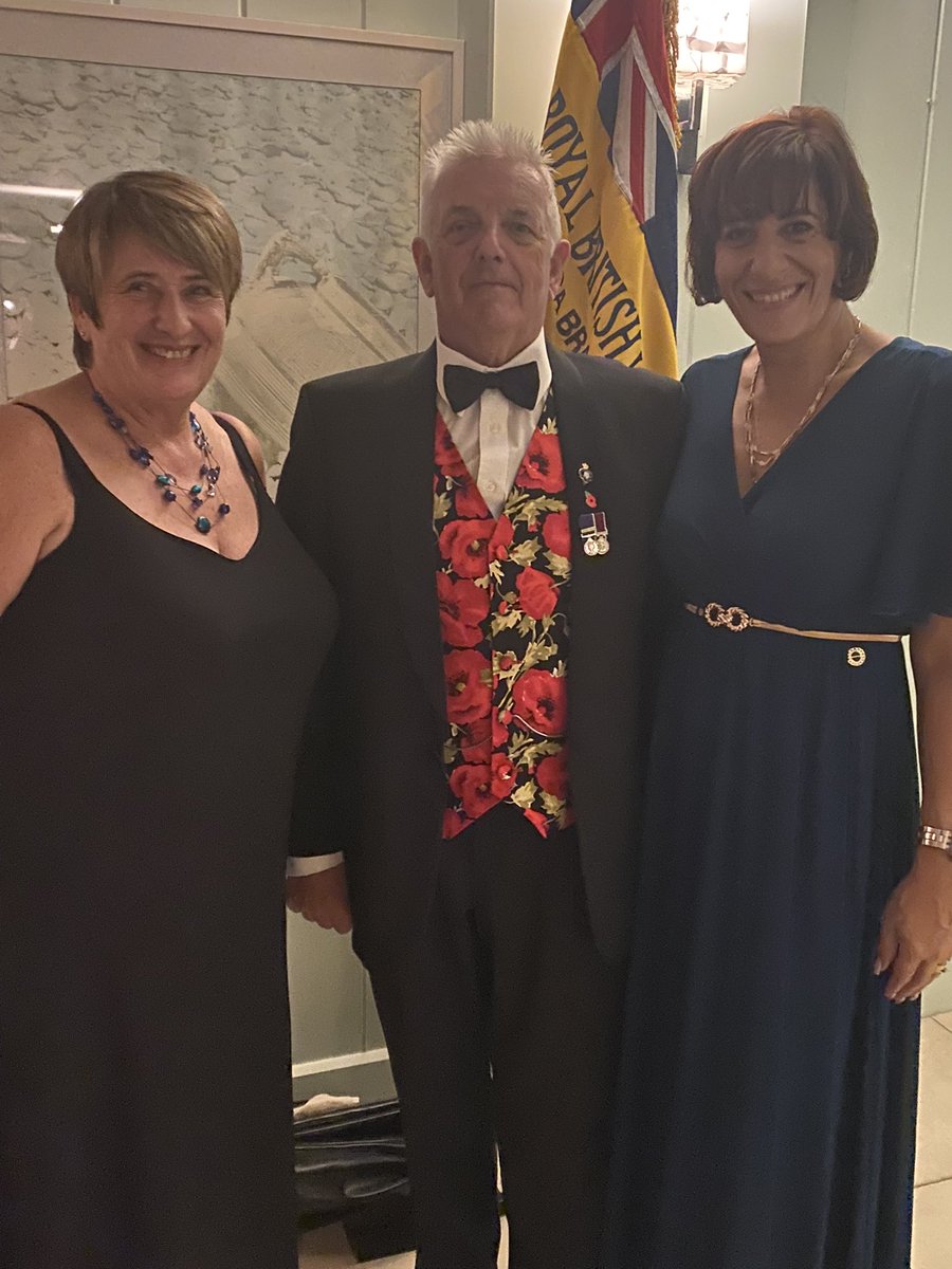 Lovely evening celebrating 100 years of the RBL with Larnaca Branch. Supporting those that need it today and remembering those who lost their lives #RBL <a href="/UKinCyprus/">UK in Cyprus</a>