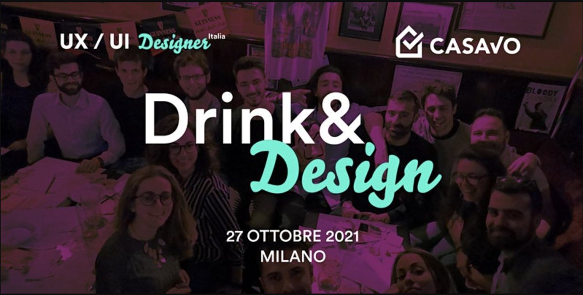 casavodesign's tweet photo. Next Wednesday we will organize our first Design Meetup, in collaboration with the UX/UI Designer Italia community 😍

For the Milan based folks: tickets are already sold out, but we have a waiting list 👉 https://t.co/GGGewCNCVv https://t.co/Ty3PFyKctc